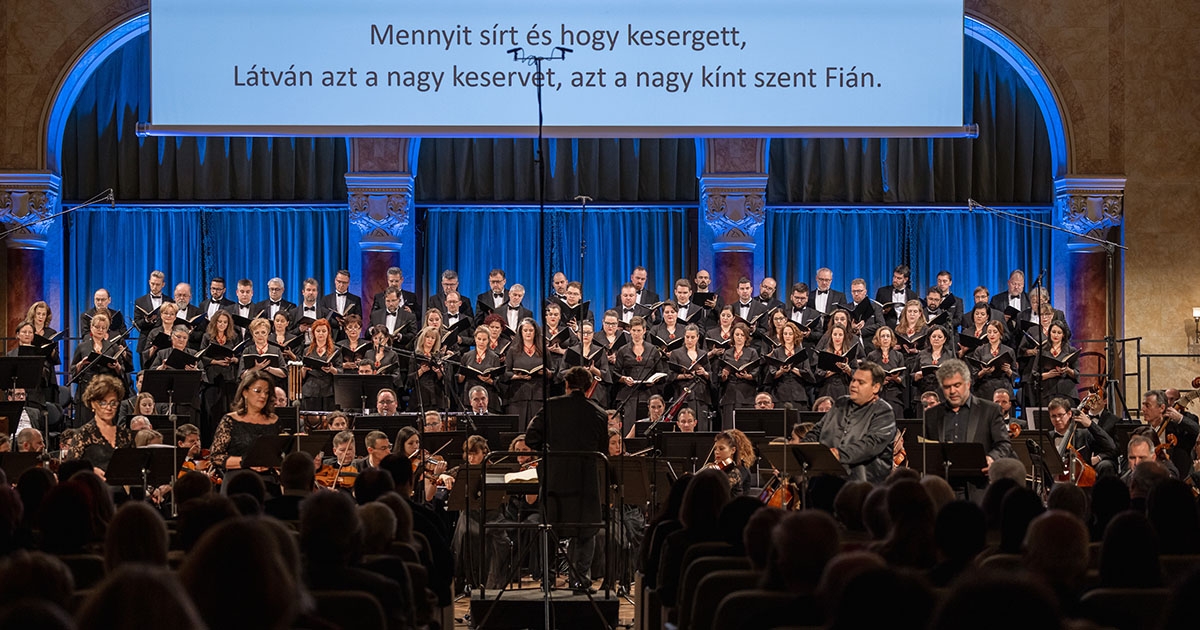 Liszt Krisztus oratóriumának bemutatója